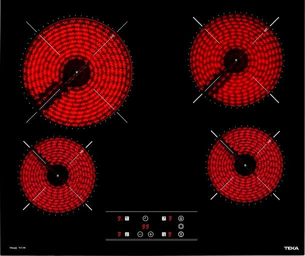 Варочная панель Teka TBC 64010 TTC BLACK preview 1