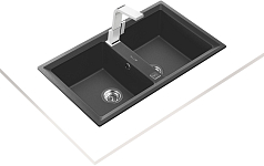 Мойка Teka Stone 90 B-TG 2B AUTO WST DARKGREY