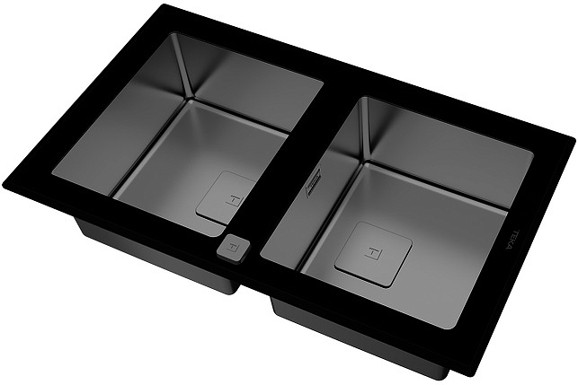 Врезная раковина Teka Diamond RS15 2B 86 BLACK preview 4