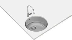 Мойка Teka BASICO D450 1B MATT