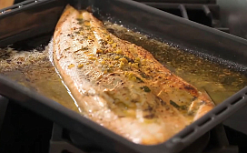 Рецепт лосось с овощами - 4 часть Teka