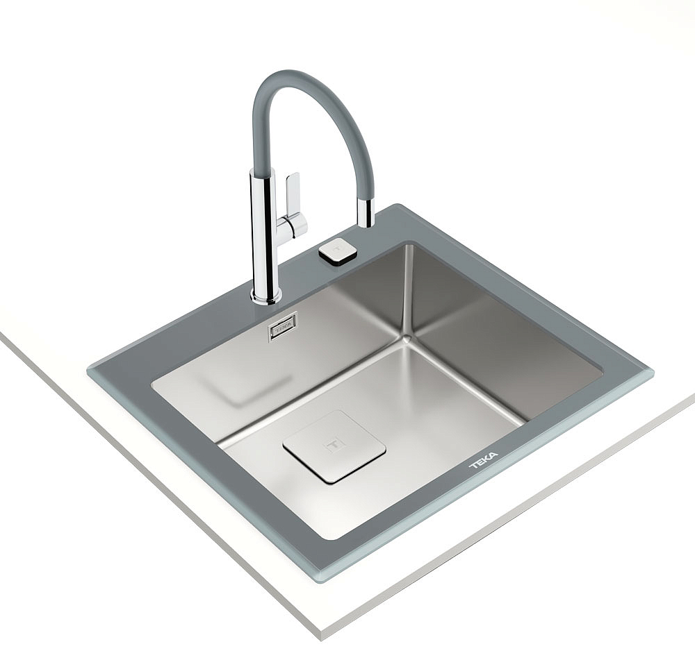 Врезная раковина Teka DIAMOND RS15 1B 60 GREY preview 4