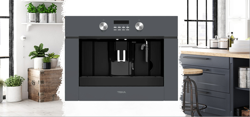 Обзор на кофемашину Teka CLC 855 GM STONE GREY