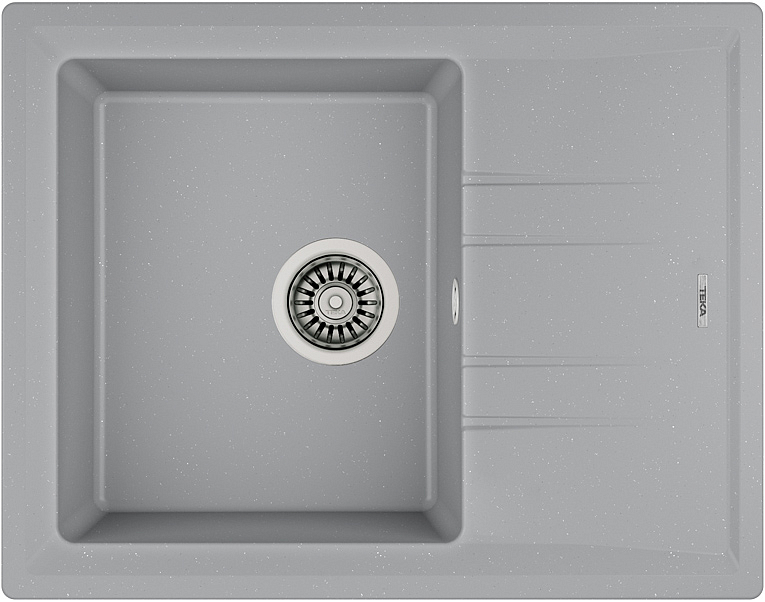 Мойка Teka Stone 45 S-TG 1B 1D metallic grey preview 1