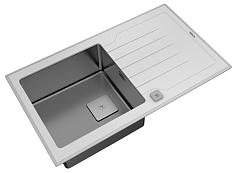 Врезная раковина Teka Diamond RS15 1B 1D 86 WHITE