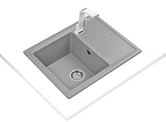 Мойка Teka Stone 45 S-TG 1B 1D metallic grey