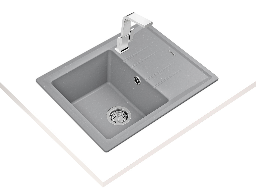 Мойка Teka Stone 45 S-TG 1B 1D metallic grey preview 2