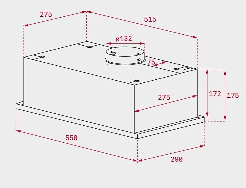 Встраиваемая вытяжка Teka GFG2 STAINLESS STEEL preview 4