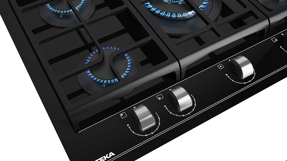 Варочная панель Teka GZC 75330 XBN NIGHT RIVER BLACK preview 5
