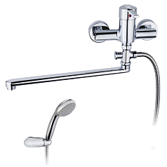 Смеситель для ванны Teka Ares c душевым набором Ducal