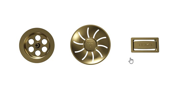 Набор аксессуаров TEKA PERFECTFLOW RADEA PVD BRASS preview 1