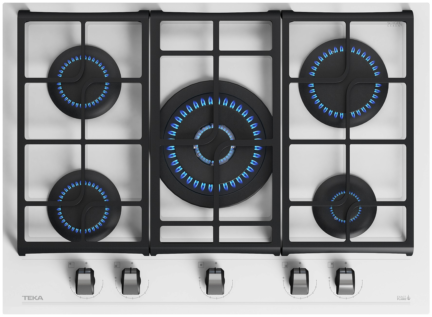 Варочная панель Teka GZC 75331 XBN WHITE preview 1