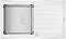 Врезная раковина Teka Diamond RS15 1B 1D 86 WHITE