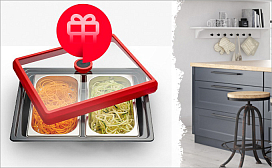 При покупке духового шкафа комплект Multicook в подарок!