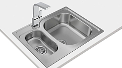 Мойка Teka UNIVERSE 60 T-XP 1/2B POLISHED