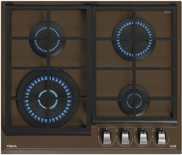 Варочная панель Teka GZC 64320 XBN LONDON BRICK BROWN preview 2