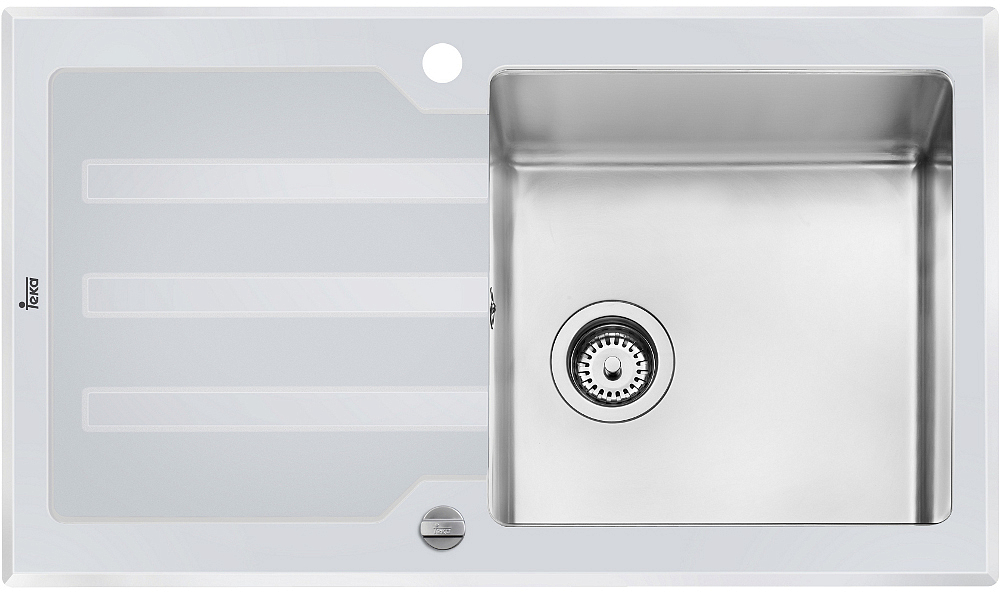 Мойка Teka Lux 1B 1D 86 White preview 1