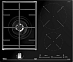 Купить Варочная панель Teka HYBRID JZC 63312 ABN BLACK preview 2