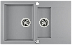 Мойка TEKA CLIVO 60 B-TQ ALUGRAUMETALLIC
