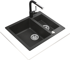 Мойка Teka Clivo 60 S-TQ Black metallic