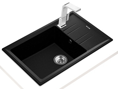Мойка Teka Stone 60 S-TG 1B 1D Black metallic