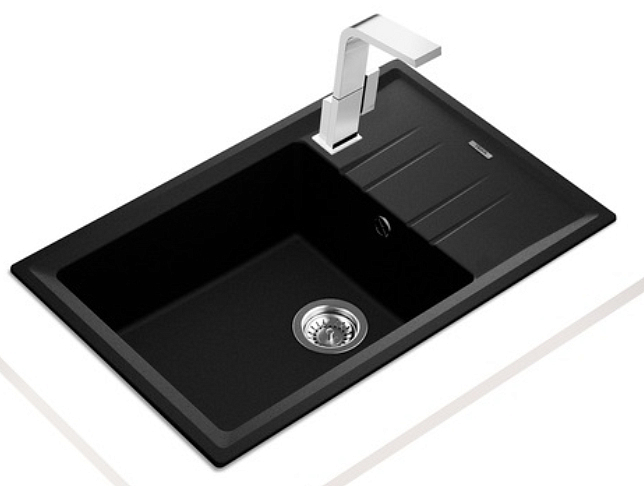 Мойка Teka Stone 60 S-TG 1B 1D Black metallic preview 2