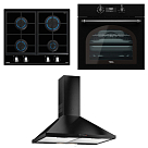 Комплект Teka (HRB 6400 ATS SILVER, GZC 64300 XBN BLACK, DBB 60 BLACK)