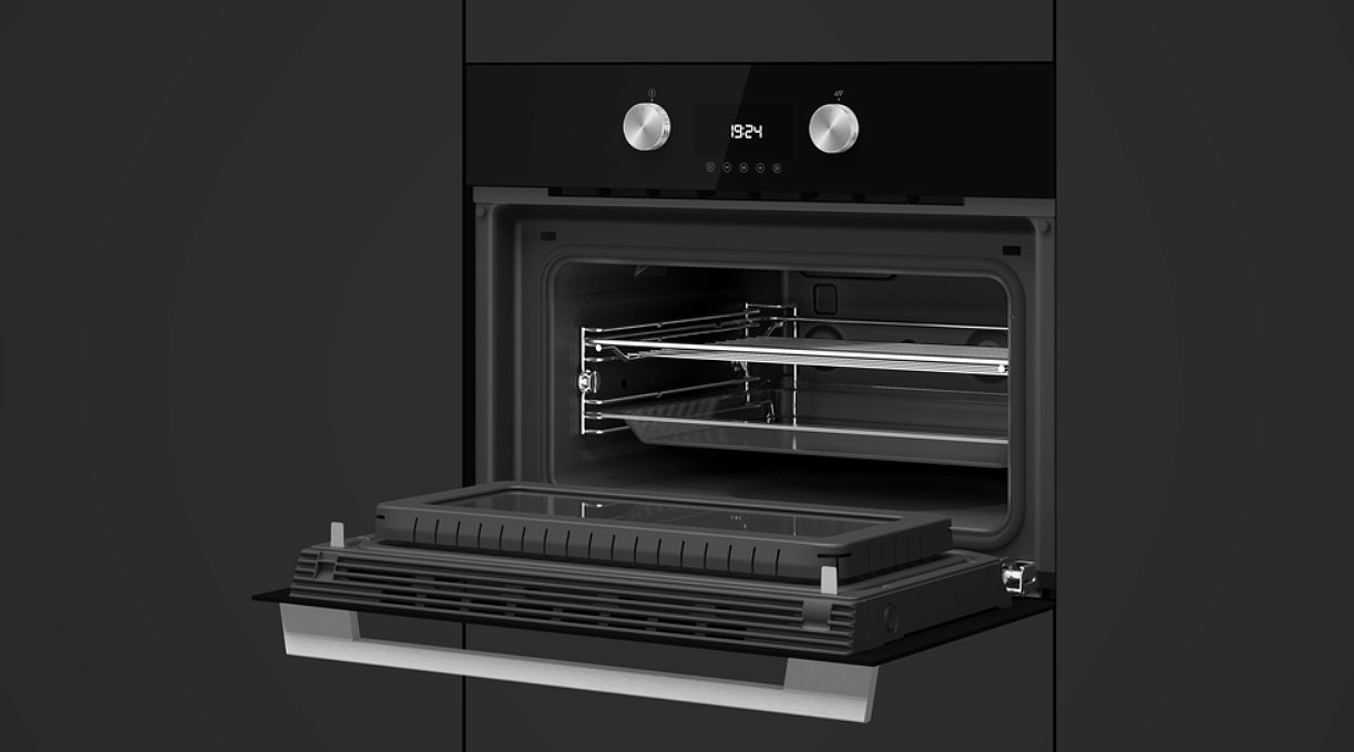 Встраиваемая микроволновая печь Teka MLC 8440 NIGHT RIVER BLACK с макси-грилем preview 9