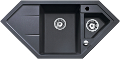 Мойка Teka Astral 80E TG Black metallic