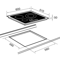 Варочная панель Teka IRS 631 White