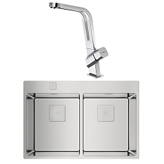 Комплект Teka (FORLINEA RS15 2B 740 POLISHED, ICO 915 CHROME)