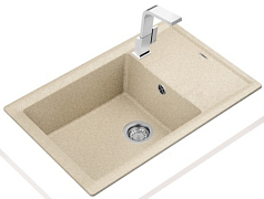Мойка Teka Stone 60 S-TG 1B 1D Sand beige