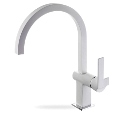 Смеситель для мойки Teka Cuadro White