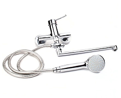 Смеситель для ванны Teka Ares c душевым набором Ducal