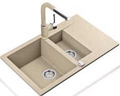 Мойка Teka Clivo 60 B-TQ Sandbeige