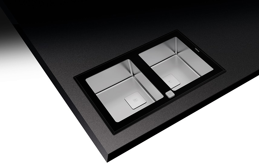 Врезная раковина Teka Diamond RS15 2B 86 BLACK preview 6