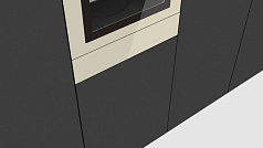 Металлический фасад Teka VANILLA