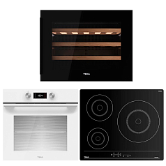 Комплект Teka (IBC 63900 BK TTC BLACK, HLB 8400 WHITE, RVI 10024 GBK)